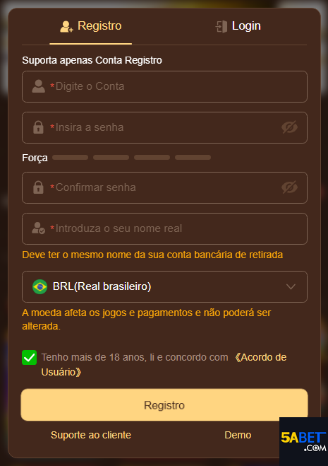 5abet.com - entrar sua conta agora